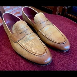 Magnanni 11D pebble grain loafers